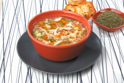 Tavuk Suyuna Başak Çorbası 